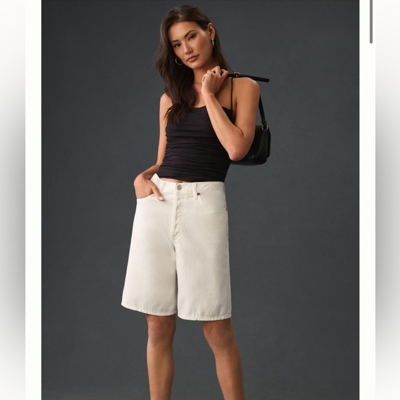 AGolde Low-Rise Jorts Size 26 NWT - Picture 1 of 13